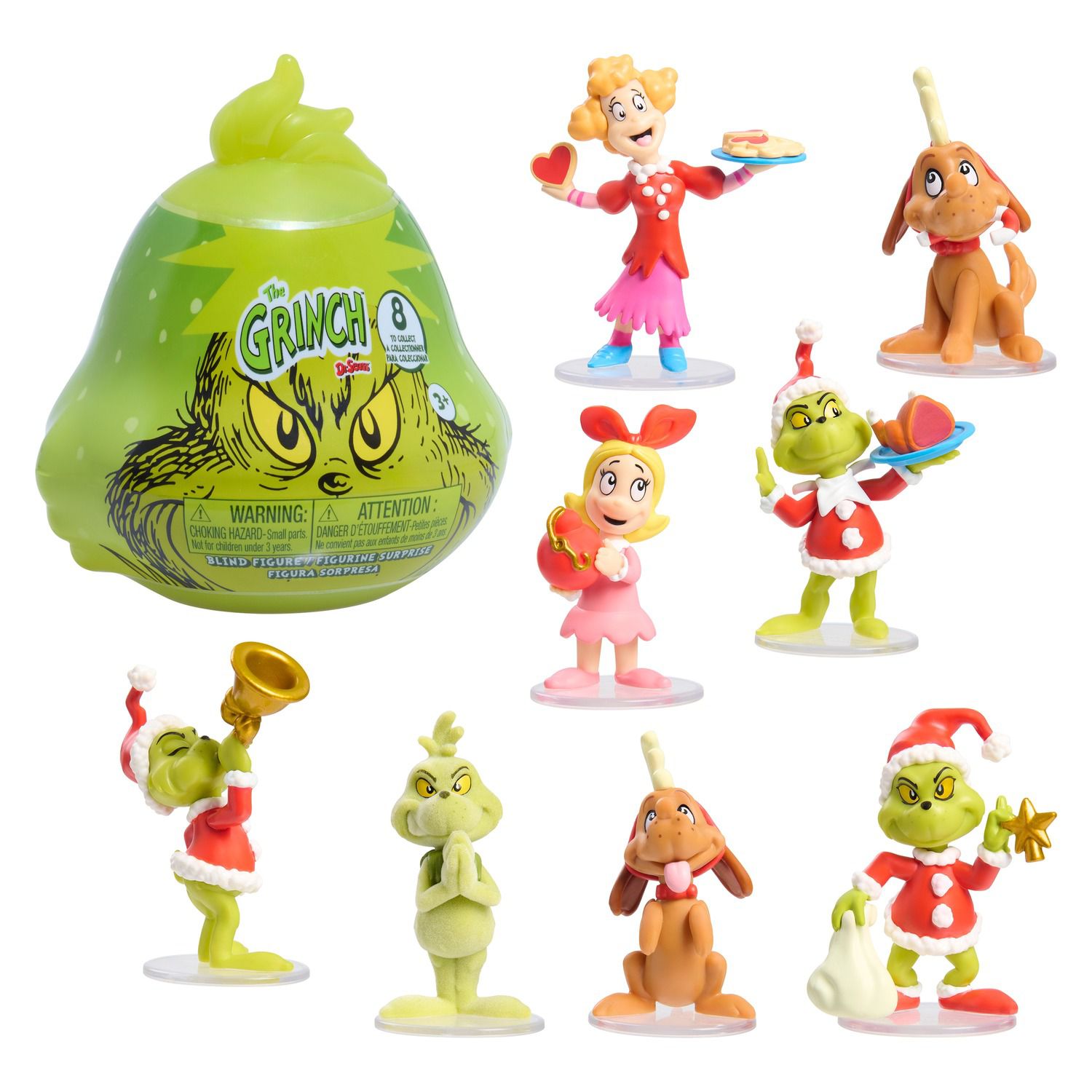 Детская фигурка Just Play Dr. Seuss The Grinch Collectible Figure - Styles May Vary — фото 2