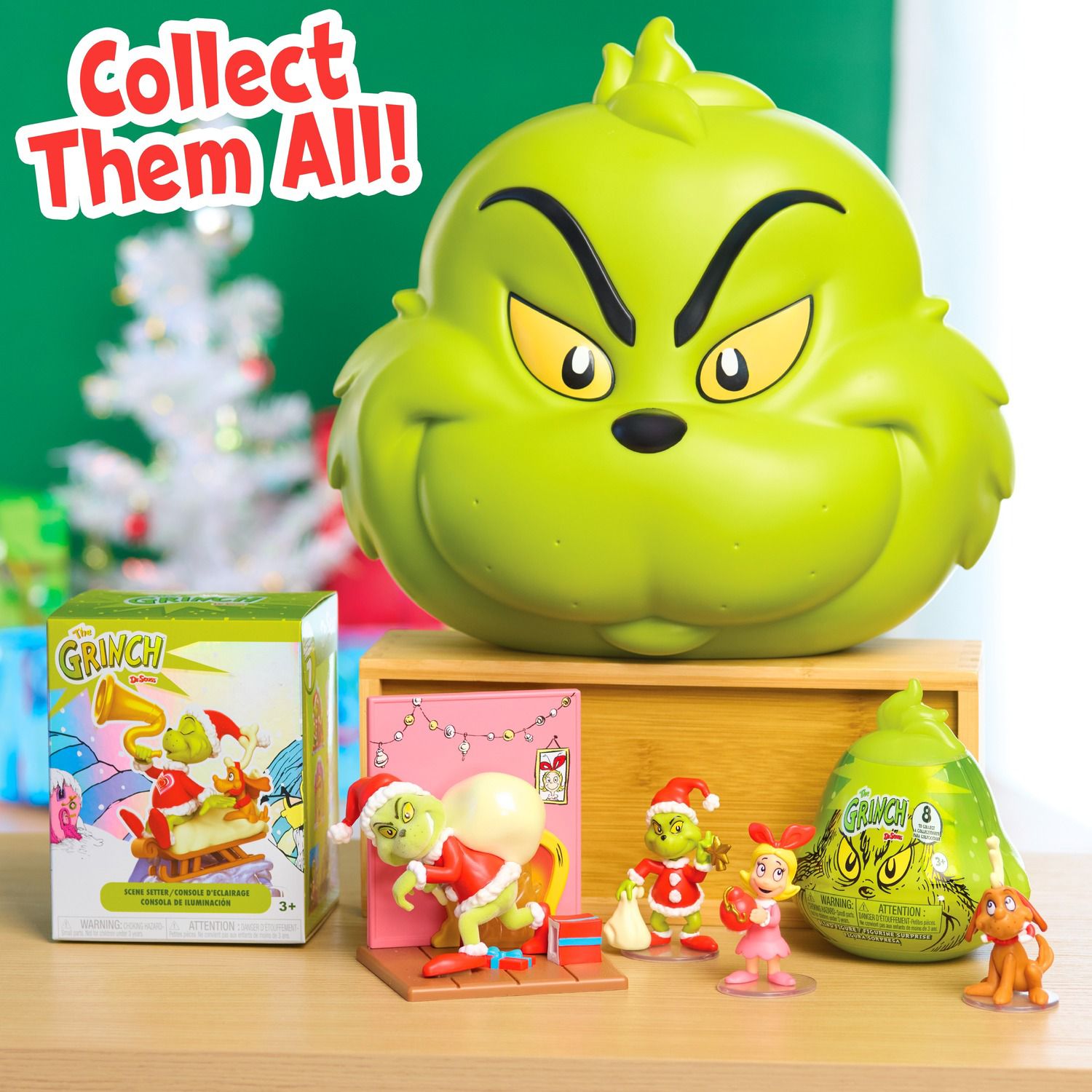 Детская фигурка Just Play Dr. Seuss The Grinch Collectible Figure - Styles May Vary — фото 5