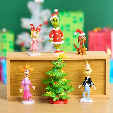 Just Play Dr. Seuss The Grinch 6-Piece Collectible Figure Set