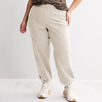 Plus Size Tek Gear® Micro Fleece Jogger Pants