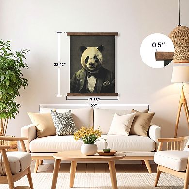 American Art Décor Dapper Suit Panda Tapestry Wall Decor