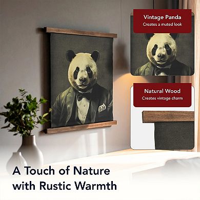 American Art Décor Dapper Suit Panda Tapestry Wall Decor