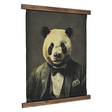American Art Décor Dapper Suit Panda Tapestry Wall Decor