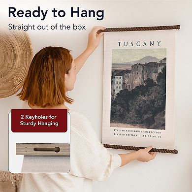 American Art Décor Spindle Tuscany Tapestry Wall Decor