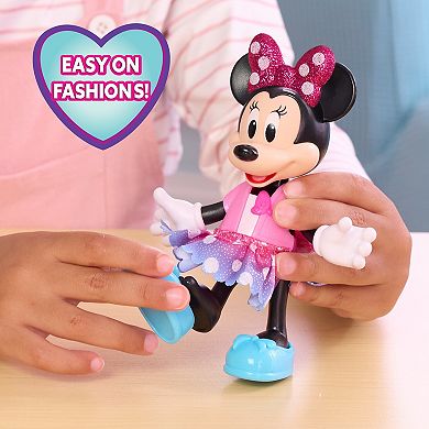 Disney Junior Minnie Mouse Fabulous Fashion Doll 12-Piece Set