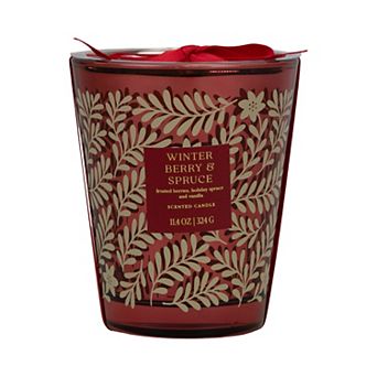 Sonoma Goods For Life® Winterberry & Spruce 11.4-oz. Scented Candle