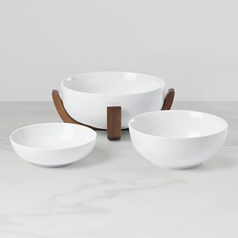 Oneida 24 Seven Colors 4 pc Nesting Bowl Set