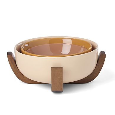 Oneida 24 Seven Colors 4-Piece Nesting Bowl Set