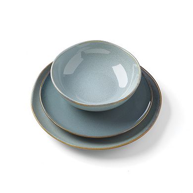 Oneida Organic Shades 12-Piece Dinnerware Set