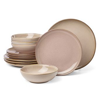 Oneida Organic Shades 12 pc Dinnerware Set