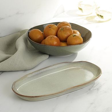 Oneida Organic Shades 2-Piece Serving Set