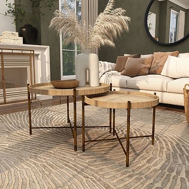 Stella & Eve 2-pc. Nesting Coffee Table Set