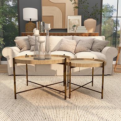 Stella & Eve 2-pc. Nesting Coffee Table Set