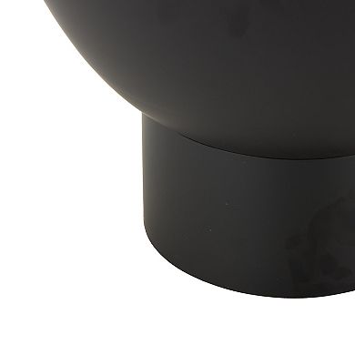 Stella & Eve Modern Glass Top Elevated Base End Table