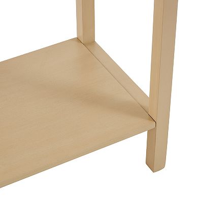 Stella & Eve Wood Handmade 2-Drawer Console Table