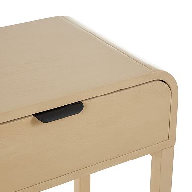 Stella & Eve Wood Handmade 2-Drawer Console Table