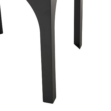 Stella & Eve Modern Glass Top End Table