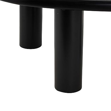 Stella & Eve Traditional Three-Legged Wood Coffee Table