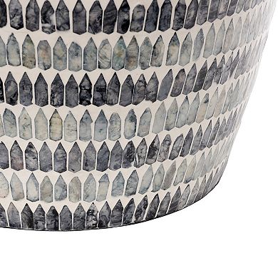 Stella & Eve Bohemian Capiz Shell End Table