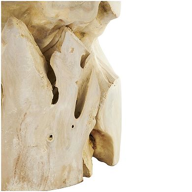 Stella & Eve Handmade Tree Stump End Table