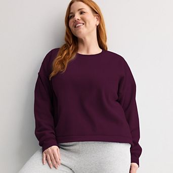 Plus Size Tek Gear® Micro Fleece Crew