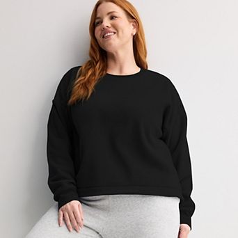 Plus Size Tek Gear® Micro Fleece Crew