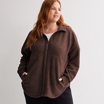 Plus Size Tek Gear® Boucle Jacket