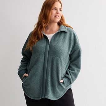 Plus Size Tek Gear® Boucle Jacket