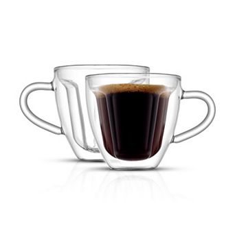 JoyJolt Disney's Minnie 3D Double Wall 2 pc Espresso Mug Set