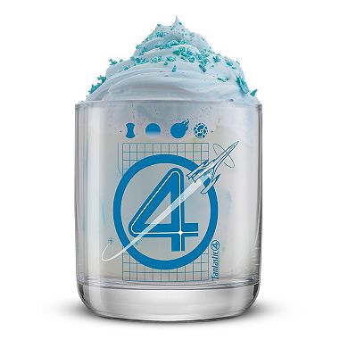 JoyJolt Fantastic Four 4-Piece Short Glass Set