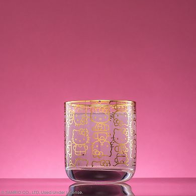 JoyJolt Hello Kitty 2-Piece Short Glasses Set