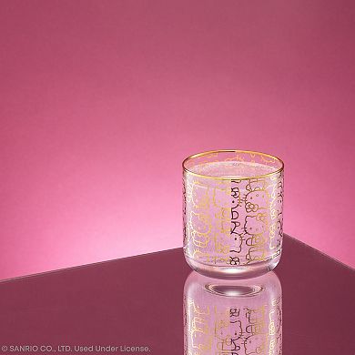 JoyJolt Hello Kitty 2-Piece Short Glasses Set