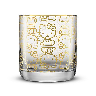 JoyJolt Hello Kitty 2-Piece Short Glasses Set