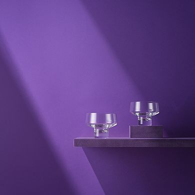 JoyJolt Sidney 10-oz. 4-Piece Stemless Martini Glasses Set