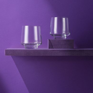 JoyJolt Sidney 11.5-oz. 4-Piece DoF Glasses Set