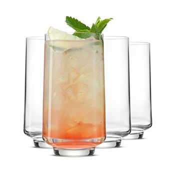 JoyJolt Sidney 16-oz. 4 pc Highball Glass Set