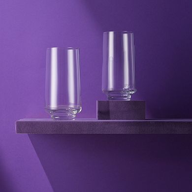 JoyJolt Sidney 16-oz. 4-Piece Highball Glass Set