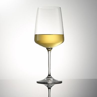JoyJolt Sidney 17-oz. 4-Piece Clear Wine Glass Set