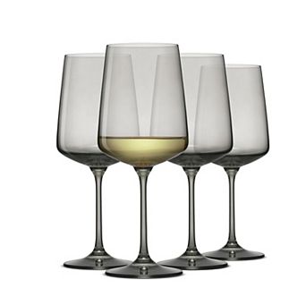 JoyJolt Sidney 17-oz. 4 pc Clear Wine Glass Set