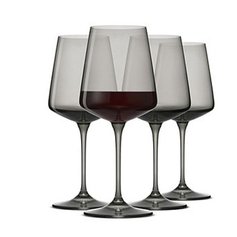 JoyJolt Sidney 19oz. 4 pc Red Wine Glasses Set