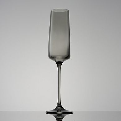 JoyJolt Sidney 7-oz. 4-Piece Champagne Flute Glasses Set