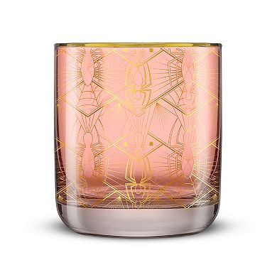 JoyJolt Spiderman Legacy 4-Piece Short Glasses Set