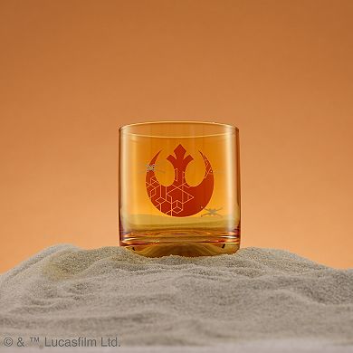 JoyJolt Star Wars Galactic 4-Piece Short Glasses Set
