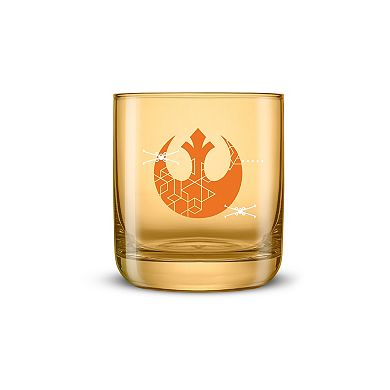 JoyJolt Star Wars Galactic 4-Piece Short Glasses Set