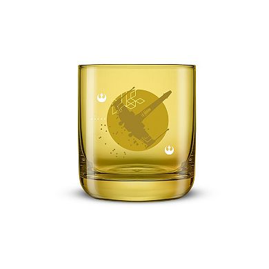JoyJolt Star Wars Galactic 4-Piece Short Glasses Set
