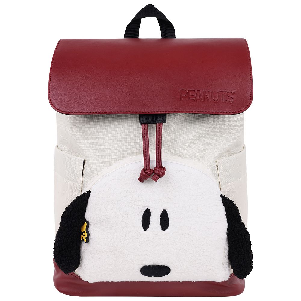 Peanuts Snoopy & Woodstock Flap Backpack
