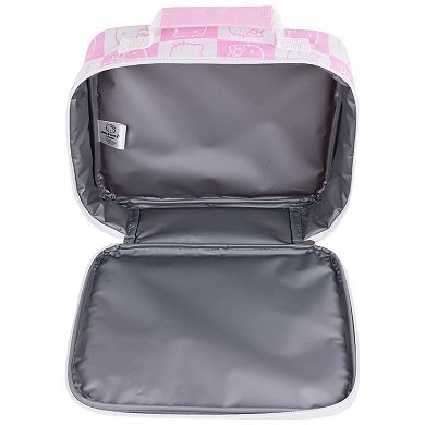 Hello Kitty All-Over Print Backpack With Detachable Lunch Box & 3D Charm