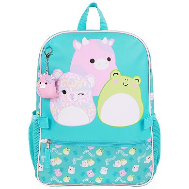 Squishmallows Backpack with Detachable Lunch Box & 3D Charm