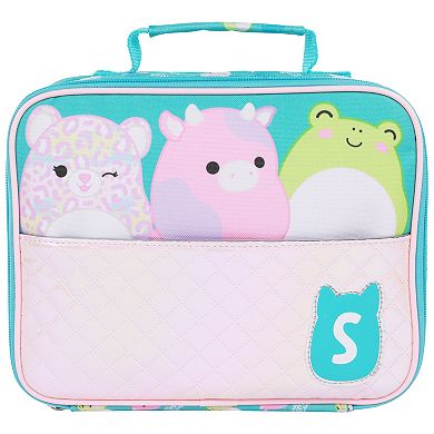 Squishmallows Backpack with Detachable Lunch Box & 3D Charm