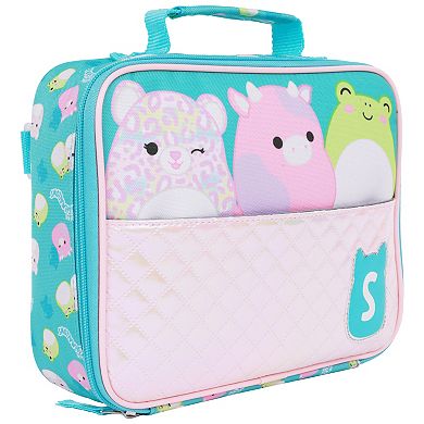 Squishmallows Backpack with Detachable Lunch Box & 3D Charm